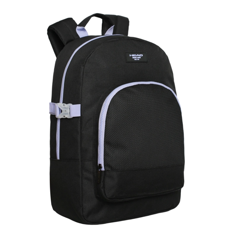 MOCHILA COMPACTA MUJER DIVA NEGRO LILA HEAD - 1