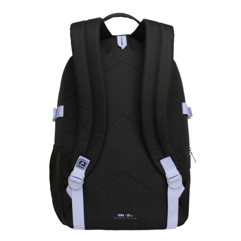 MOCHILA COMPACTA MUJER DIVA NEGRO LILA HEAD - 5