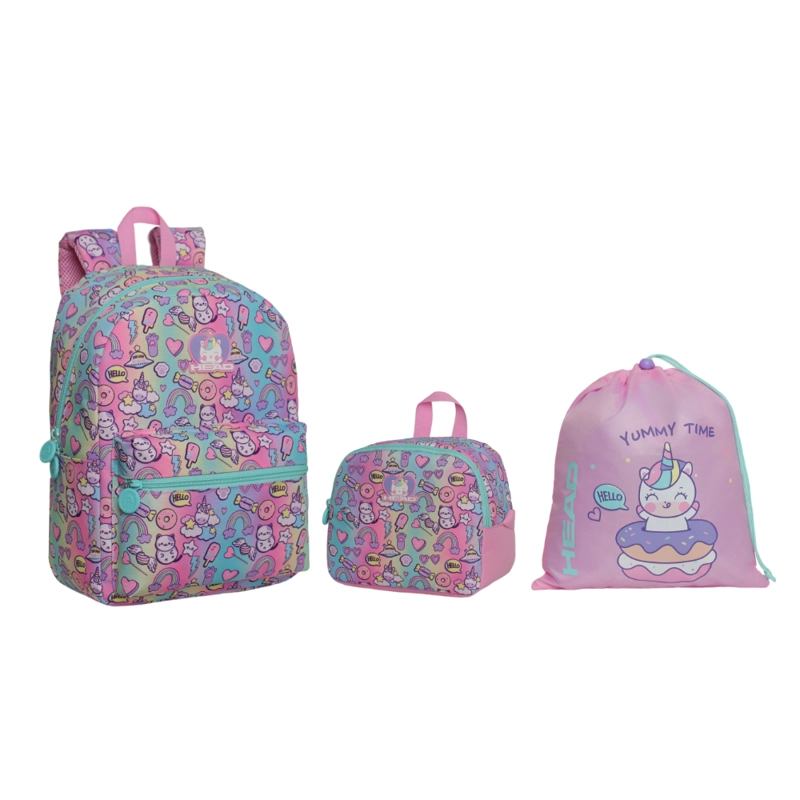 PACK KIDS NIÑA (X3) FADED MULTICOLOR HEAD - 1