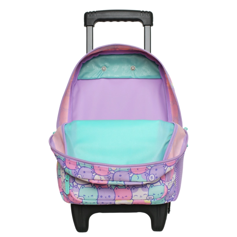 MOCHILA INFANTIL NIÑA WINNER NEW GATOS PASTEL HEAD - 3