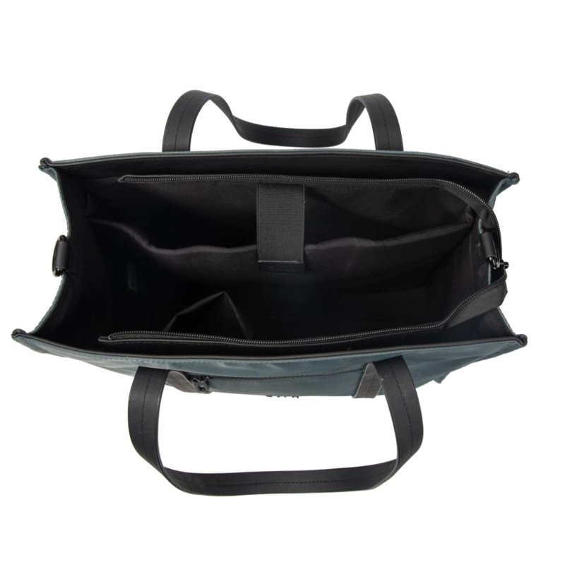 CARTERA TOTE PORTA LAPTOP 14 ALANA PETROLEO CALU - 4
