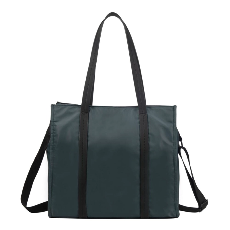 CARTERA TOTE PORTA LAPTOP 14 ALANA PETROLEO CALU - 6