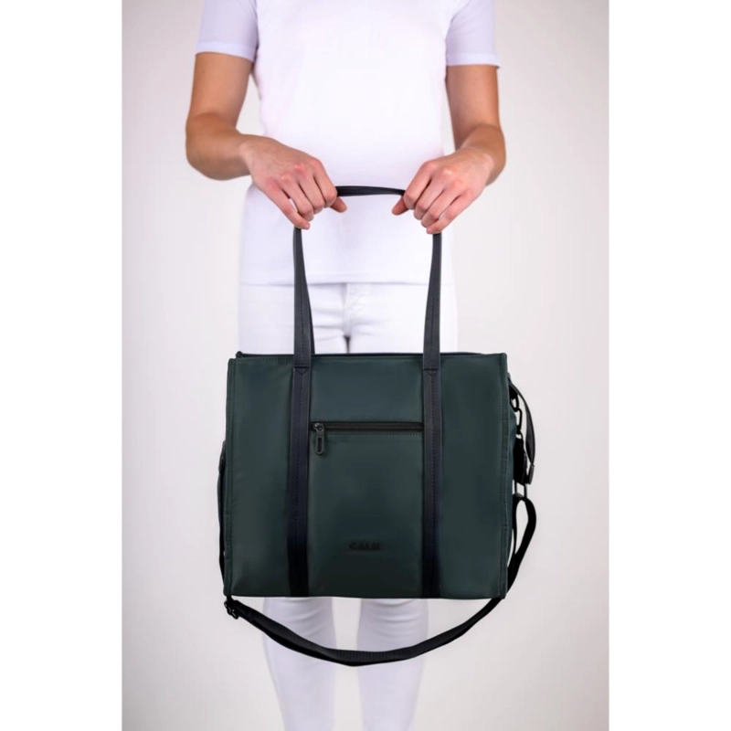 CARTERA TOTE PORTA LAPTOP 14 ALANA PETROLEO CALU - 7