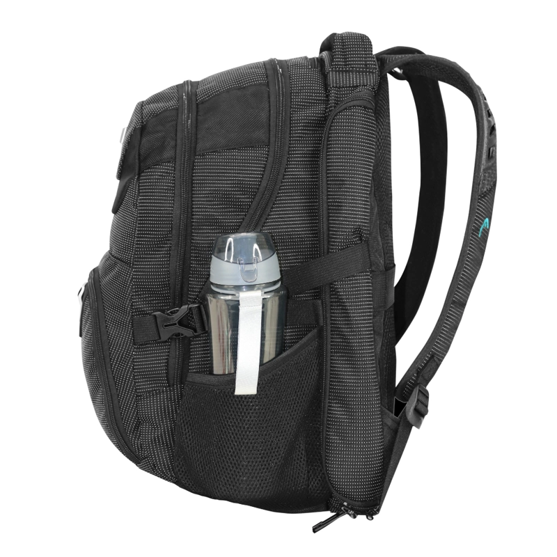 MOCHILA PORTA LAPTOP NEW Q7 40L TWIN TONE NEGRO HEAD - 7