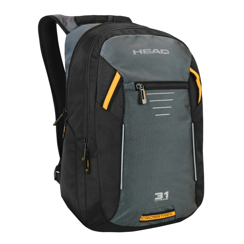 MOCHILA PORTA LAPTOP CROSSTREK NEW NEGRO GRIS HEAD - 1