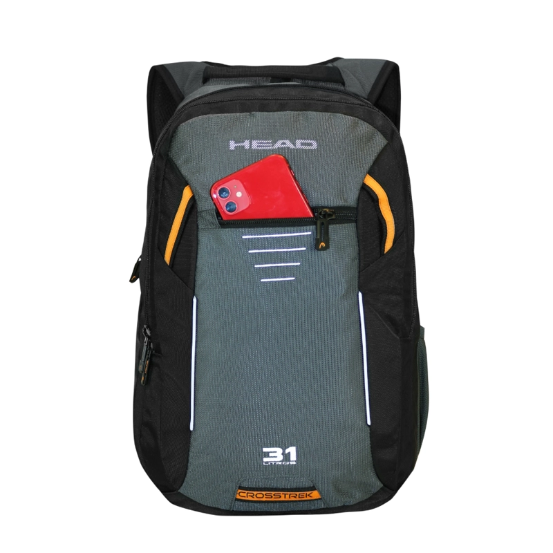 MOCHILA PORTA LAPTOP CROSSTREK NEW NEGRO GRIS HEAD - 3