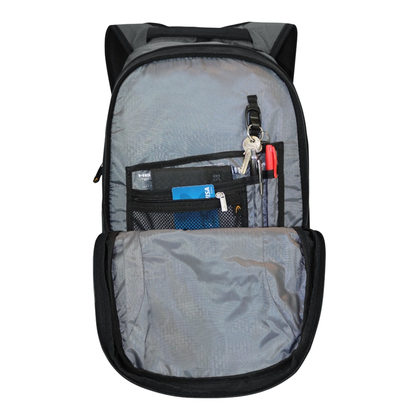 MOCHILA PORTA LAPTOP CROSSTREK NEW NEGRO GRIS HEAD - 4