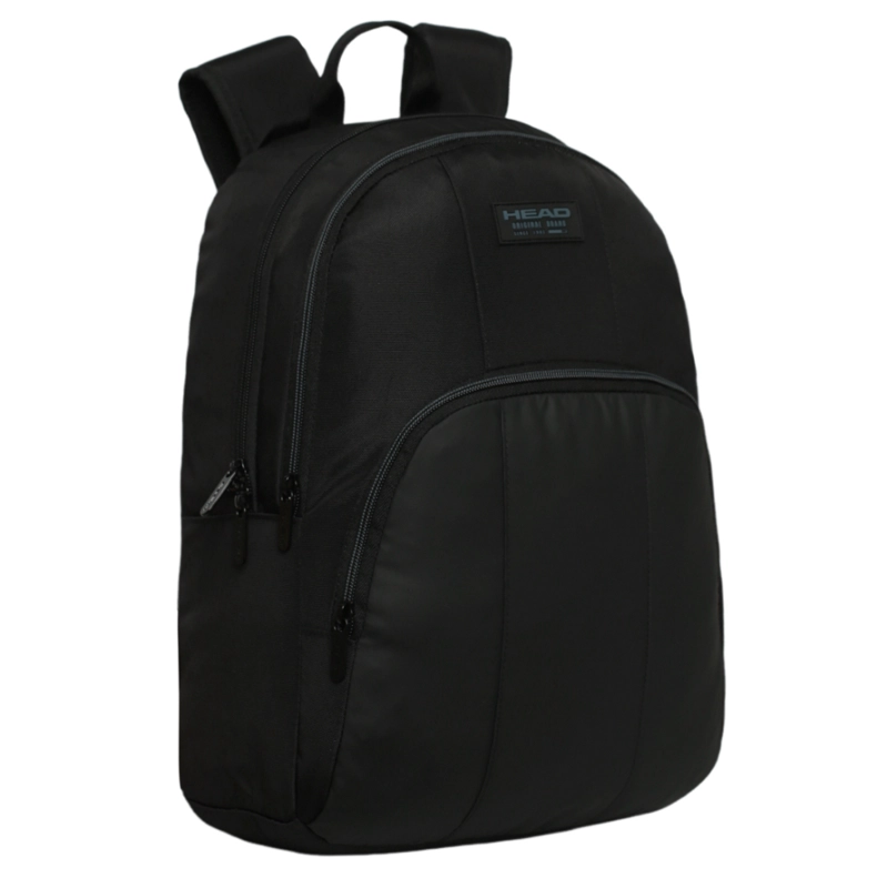 MOCHILA COMPACTA CHIRON REVERSE NEGRO TURQUESA HEAD - 1