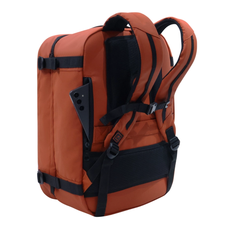 MOCHILA DE VIAJE TRAVELER ENGOMADA NEW REVERSE COBRE HEAD - 6