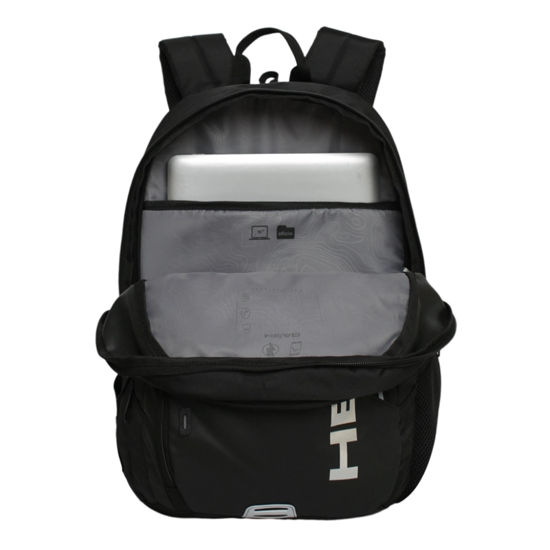 MOCHILA NOTEBOOOK SPIDER REVERSE NEGRO HEAD - 3