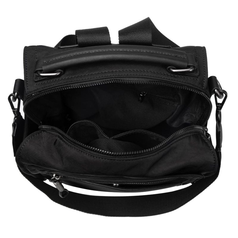 MOCHILA DOBLE USO ELEANOR NEGRO CALU - 4