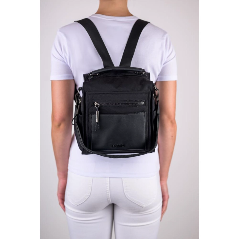 MOCHILA DOBLE USO ELEANOR NEGRO CALU - 7