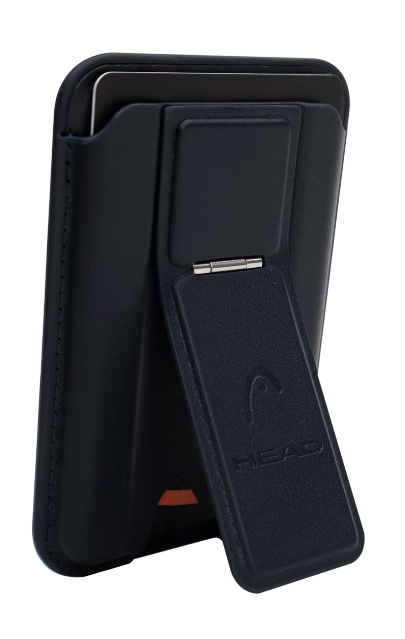 BILLETERA TARJETERO MAGNE TICO MAGSAFE CAYMAN AZUL HEAD - 3