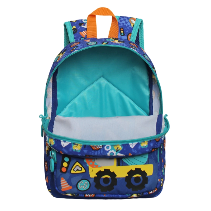 MOCHILA INFANTIL NIÑO POP DINO CONSTRUCTOR AZUL HEAD - 3