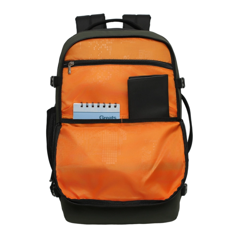 MOCHILA DE VIAJE OUTBACK CABINA VERDE MILITAR HEAD - 4