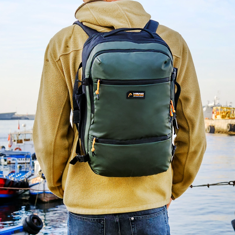 MOCHILA DE VIAJE OUTBACK CABINA VERDE MILITAR HEAD - 9