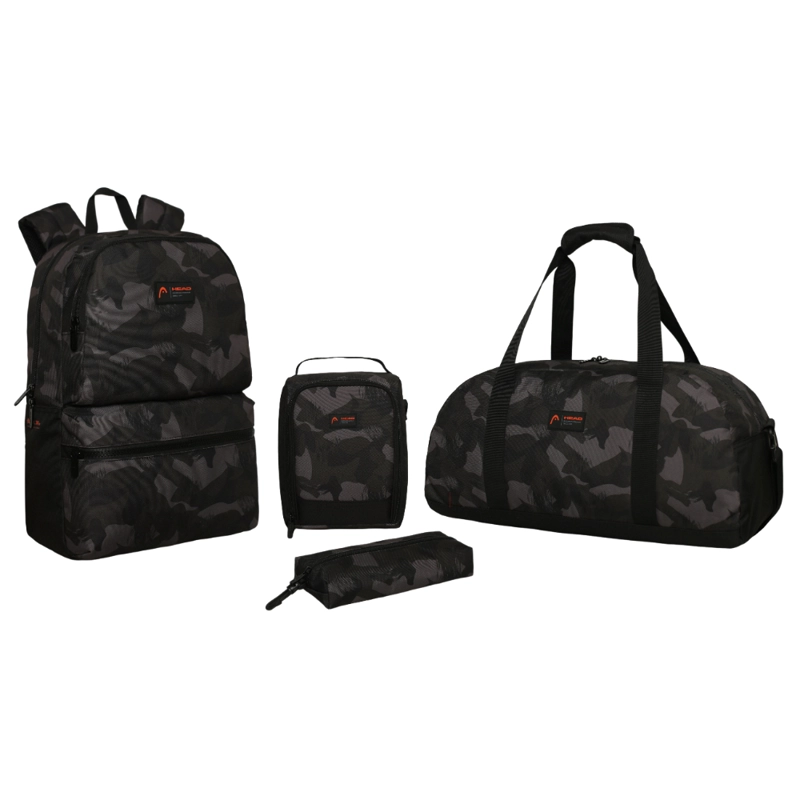 PACK ATOMICO ESCOLAR MUJER MIX CAMO CAFE HEAD - 1