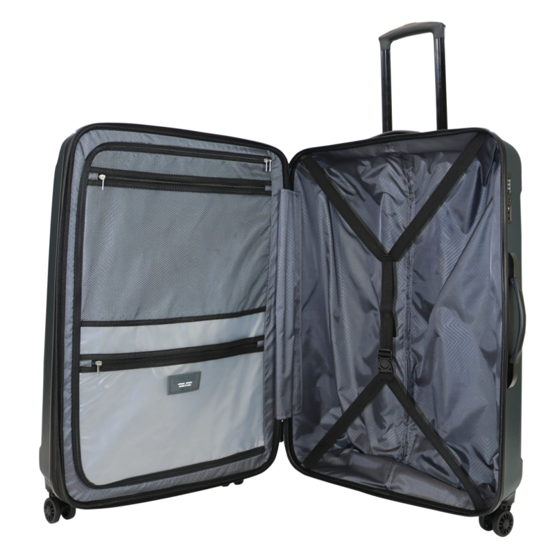 MALETA RIGIDA NEW TOLEDO L CON EXPANDIBLE Y TSA VERDE HEAD - 3