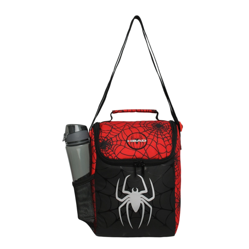 LONCHERA INFANTIL NIÑO FRESH ARAÑA ROJO HEAD - 2