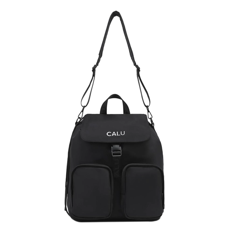 MOCHILA CARTERA URBANA AURA NEGRO CALU - 3