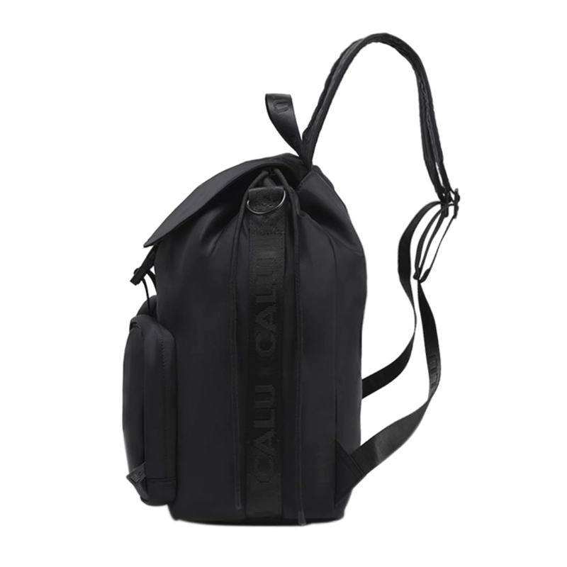 MOCHILA CARTERA URBANA AURA NEGRO CALU - 5