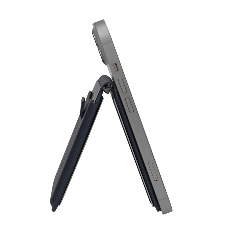BILLETERA TARJETERO MAGNE TICO VANTAGE PREMIUM AZUL HEAD - 6