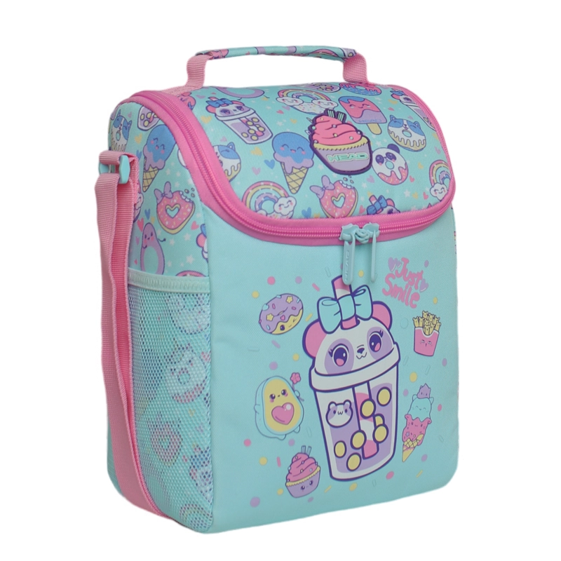 LONCHERA INFANTIL NIÑA FRESH CANDY MENTA HEAD - 1