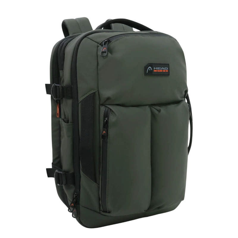 MOCHILA DE VIAJE EXPANDIBLE SHARK WATERPROOF VERDE HEAD - 1