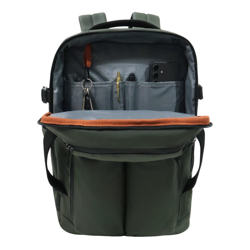 MOCHILA DE VIAJE EXPANDIBLE SHARK WATERPROOF VERDE HEAD - 4