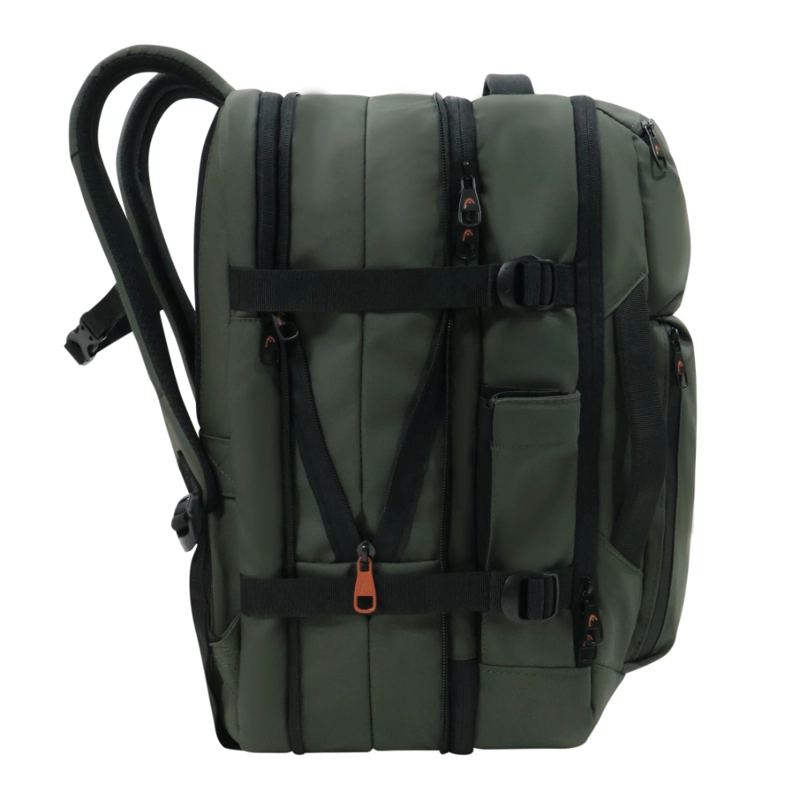 MOCHILA DE VIAJE EXPANDIBLE SHARK WATERPROOF VERDE HEAD - 8