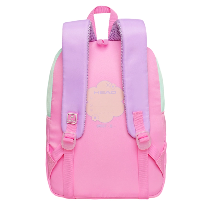 MOCHILA INFANTIL NIÑA SWEET COLOR BLOCK MENTA HEAD - 5