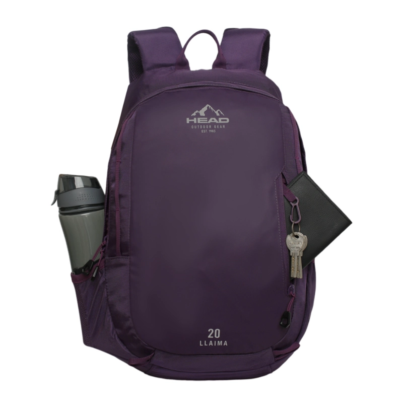 MOCHILA OUTDOOR CAMPING LLAIMA 20L MORADO HEAD - 2