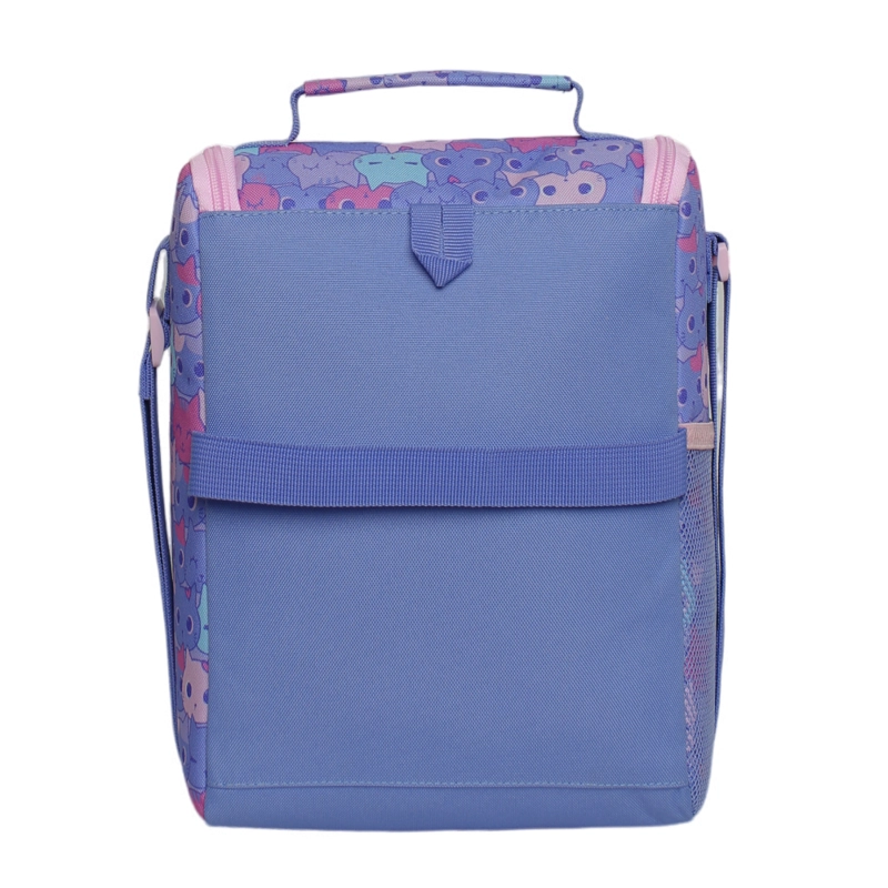 LONCHERA INFANTIL NIÑA FRESH GATO LILA HEAD - 6