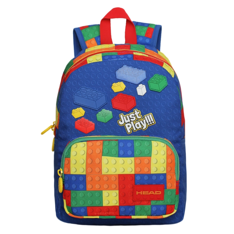 MOCHILA INFANTIL NIÑO POP BLOQUES MULTICOLOR HEAD - 2