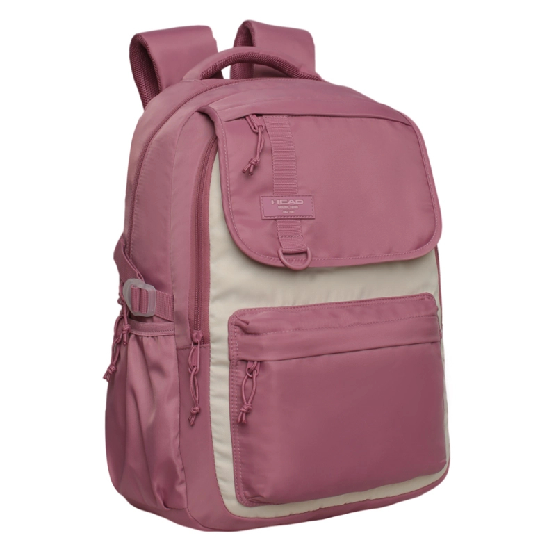 MOCHILA MUJER QASHQAI COLOR BLOCK MALVA HEAD - 1