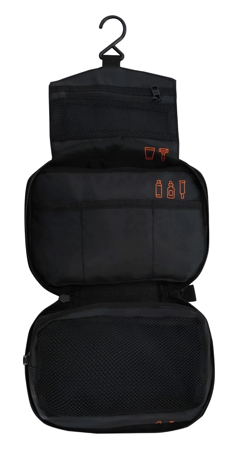 NECESER COMPACTO DE VIAJE Y ORGANIZADOR ROUTE NEGRO HEAD - 3