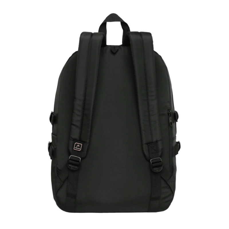 MOCHILA MUJER NOTEBOOK KONA NEGRO ROSE GOLD HEAD - 5