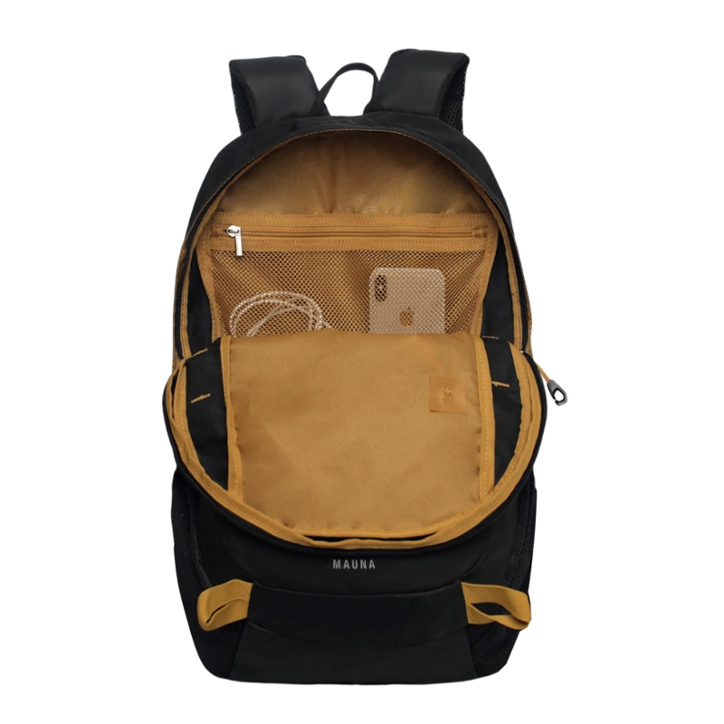 MOCHILA OUTDOOR CAMPING MAUNA 30L NEGRO HEAD - 3