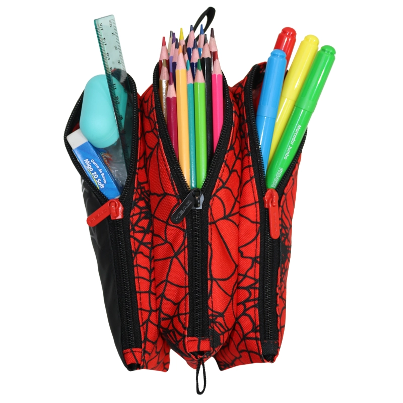 ESTUCHE INFANTIL NIÑO CELERIO ARAÑA ROJO  HEAD - 3