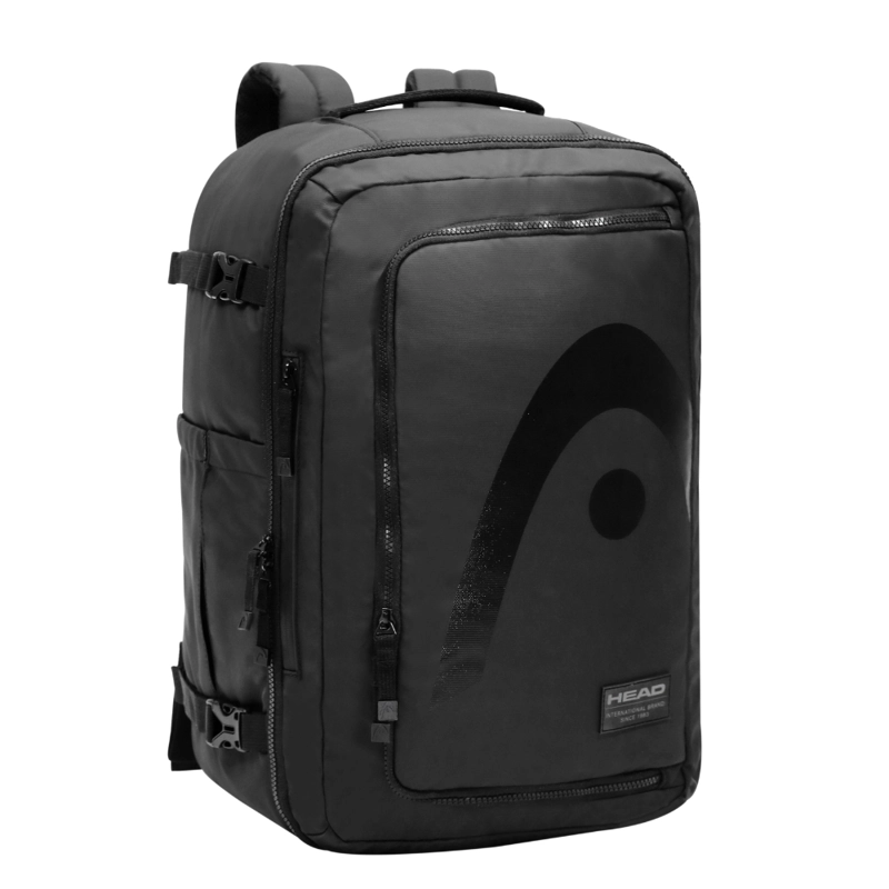 MOCHILA DE VIAJE AROUND REVERSE NEGRO CALIDAD HEAD - 1