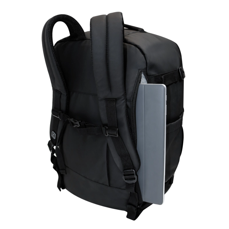 MOCHILA DE VIAJE AROUND REVERSE NEGRO CALIDAD HEAD - 5