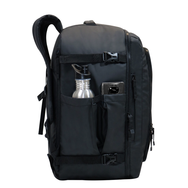 MOCHILA DE VIAJE AROUND REVERSE NEGRO CALIDAD HEAD - 6