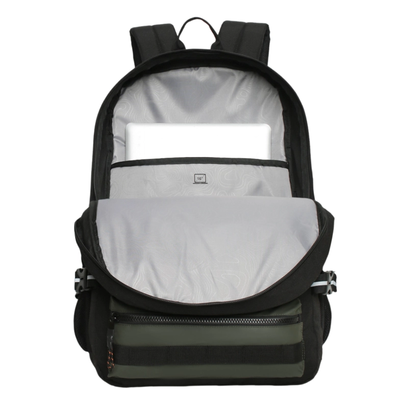 MOCHILA NOTEBOOK EXPEDITION 40L REVERSE VERDE MILITAR HEAD - 2