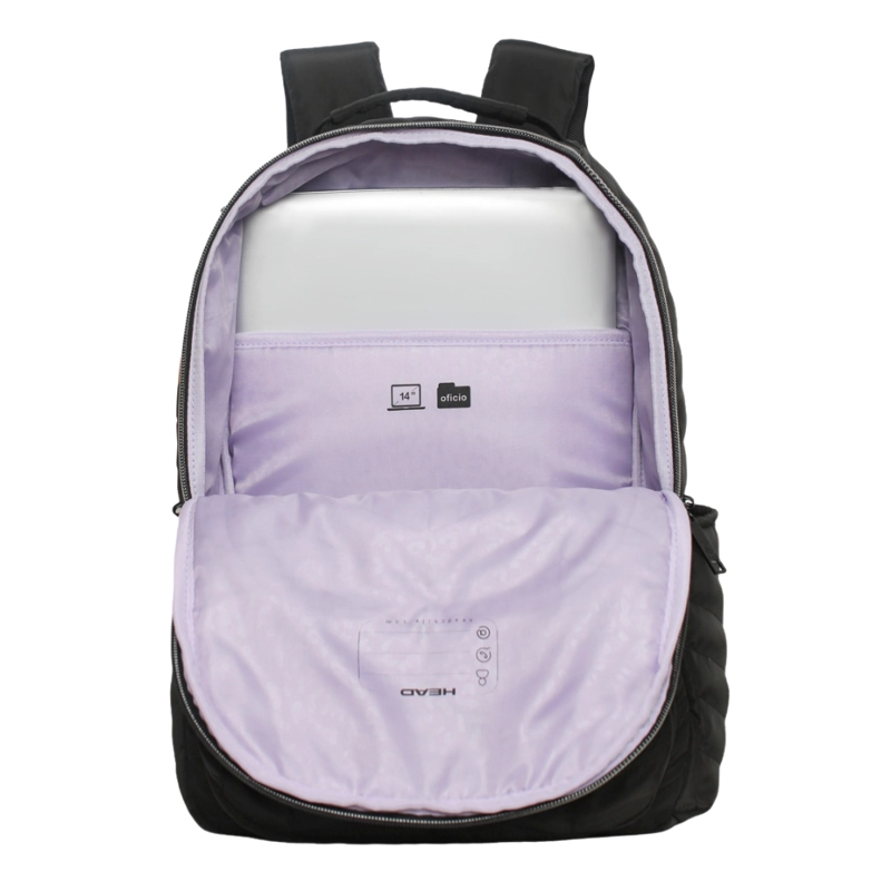 MOCHILA MUJER MICROFIBRA IMPREZA NEGRO HEAD - 3
