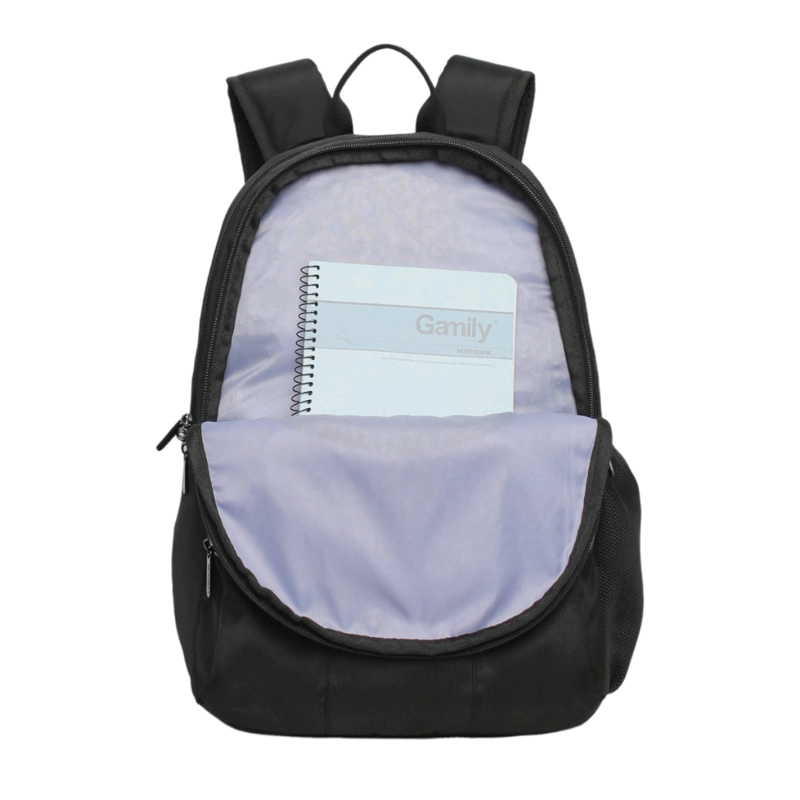 MOCHILA MUJER MOKKA NEGRO LILA HEAD - 2