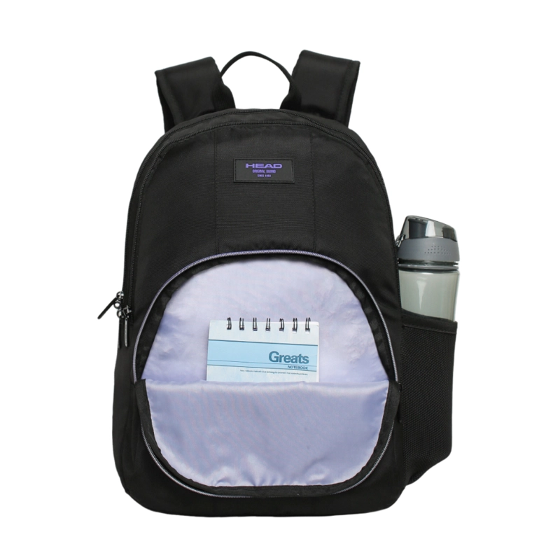 MOCHILA MUJER MOKKA NEGRO LILA HEAD - 4