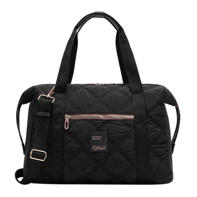 CARTERA BANDOLERA PEQUEÑA ALICIA NEGRO CALU - 2