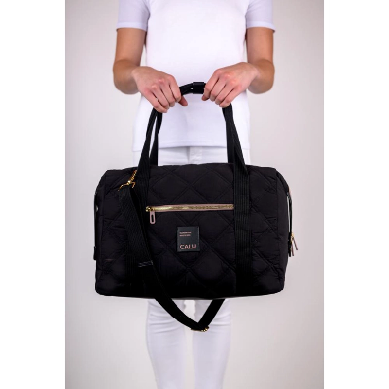 CARTERA BANDOLERA PEQUEÑA ALICIA NEGRO CALU - 6