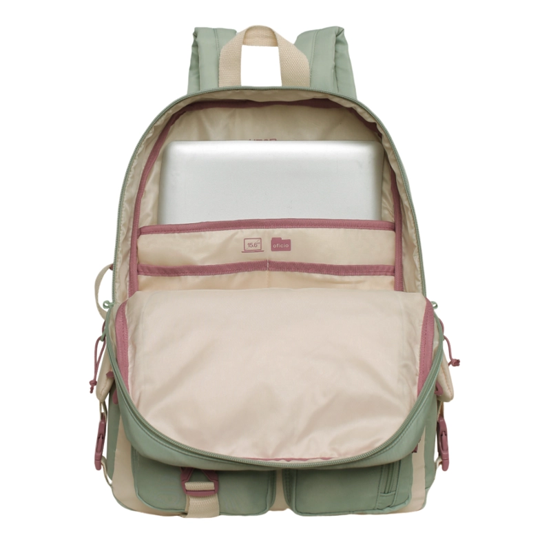 MOCHILA MUJER KAWAII ESCALADE BLOCK MENTA MORADA HEAD - 3