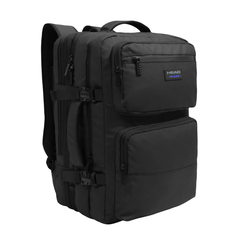 MOCHILA VIAJE EXPANDIBLE JOURNEY REVERSE NEGRO HEAD - 1